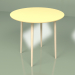 modèle 3D Table moyenne Spoutnik 80 cm (jaune ocre) - preview