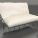 3D Modell 2-Sitzer-Sofa (Anthrazit) - Vorschau