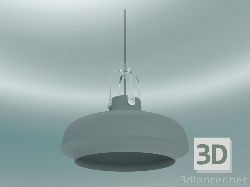 modello 3D Lampada a sospensione Copenhagen (SC8, Ø60cm H 53cm, Muschio opaco) - anteprima