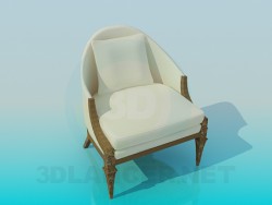 Кресло с подушечкой