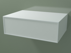 Box (8AUCAB01, Gletscherweiß C01, HPL P01, L 72, P 50, H 24 cm)