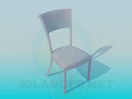 3d model Easy chair - vista previa