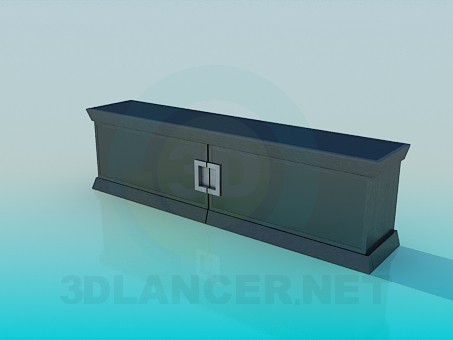modello 3D Console di basso - anteprima