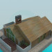 3D Modell Landhaus - Vorschau
