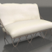 3d model 2-seater sofa (Bronze) - preview