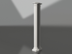 Colonna in gesso KK 026 (P=230mm, A=3280mm)