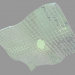 modello 3D Plafoniera in cristallo Fitta (2181 5C) - anteprima
