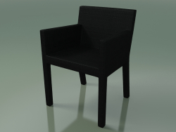 Street armchair made of InOut polyethylene (224, Black)