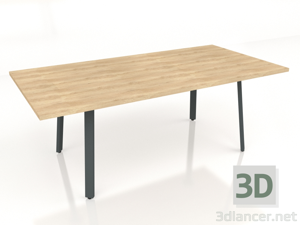 modèle 3D Table de conférence Ogi A PLF12PK (2000x1000) - preview