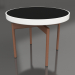 3d model Round coffee table Ø60 (White, DEKTON Domoos) - preview
