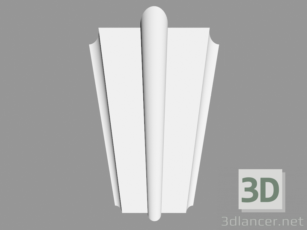 3 डी मॉडल कैसल स्टोन (जेडके 2) - पूर्वावलोकन