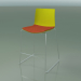 3D modeli Bar taburesi 0304 (bir kızakta, koltukta bir yastık ile, polipropilen PO00118) - önizleme