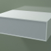 3 डी मॉडल बॉक्स (8AUCAB01, ग्लेशियर व्हाइट C01, HPL P03, L 72, P 50, H 24 सेमी) - पूर्वावलोकन