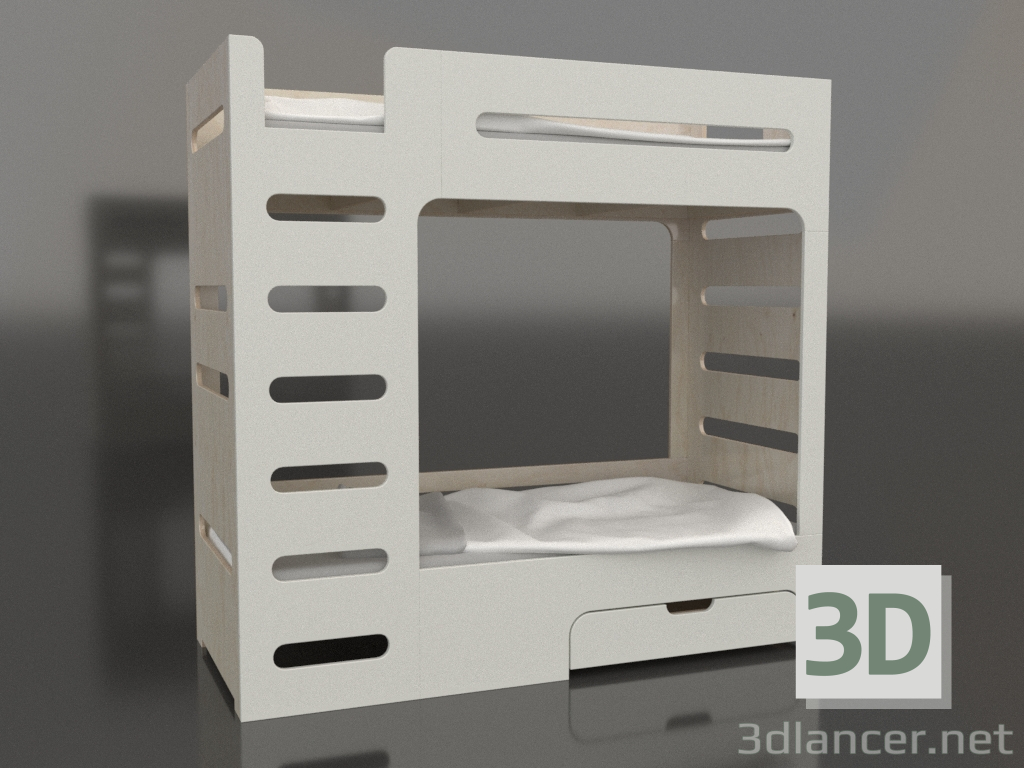 3d модель Ліжко двоярусне MOVE EL (UWMEL1) – превью