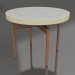 modèle 3D Table basse ronde Ø60 (Or, DEKTON Kreta) - preview
