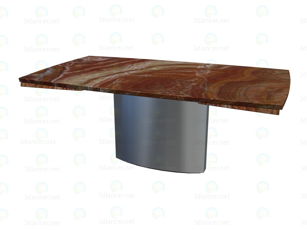 3d model Dining table 1222 Adler I (folded, 105x180x74) 1 - preview