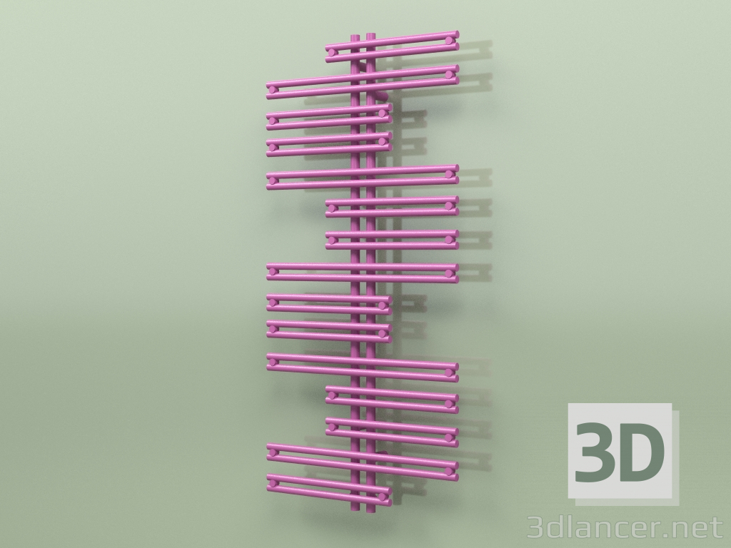 3D modeli Isıtmalı havlu askısı - Kea (1300 x 600, RAL - 4006) - önizleme