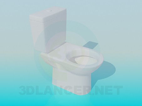 Modelo 3d Banheiro padrão - preview
