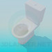 modèle 3D Toilettes standard - preview