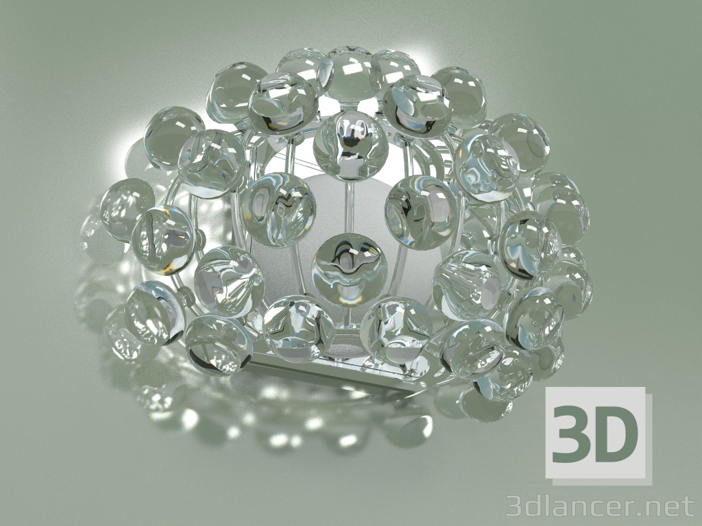 3D modeli Duvar lambası İnci Bilezik - önizleme