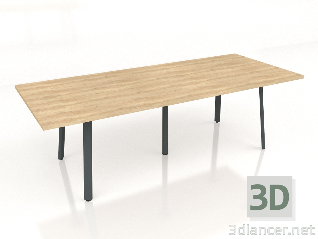3D modeli Konferans masası Ogi A PLF24K (2400x1000) - önizleme
