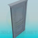3D modeli Kapıyı yüksek Poly - önizleme