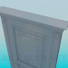 3D modeli Kapıyı yüksek Poly - önizleme