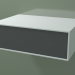 3D Modell Box (8AUCAB01, Gletscherweiß C01, HPL P05, L 72, P 50, H 24 cm) - Vorschau