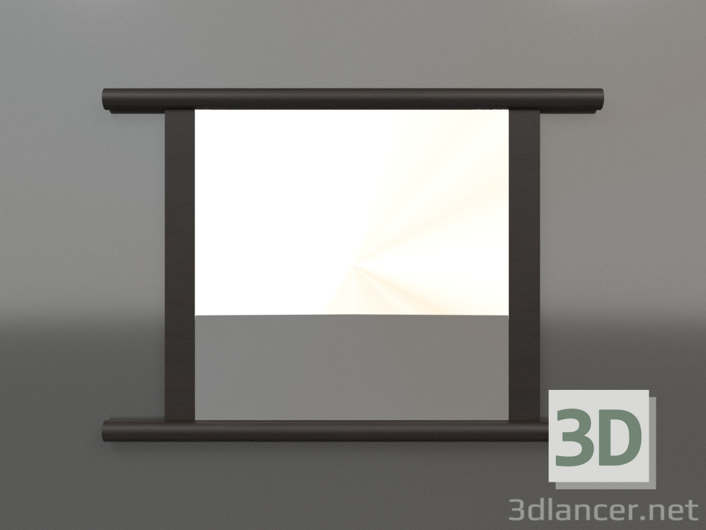 modello 3D Specchio ZL 26 (800x570, legno marrone scuro) - anteprima