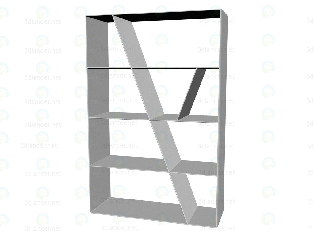 3d model Book shelf SL96 - preview