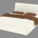 3d модель Кровать двуспальная Altosoft (180) – превью