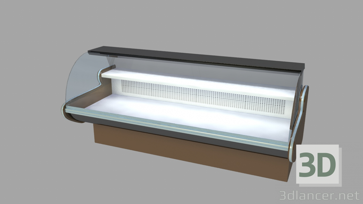 3d модель Холодильная витрина JBG2 – превью