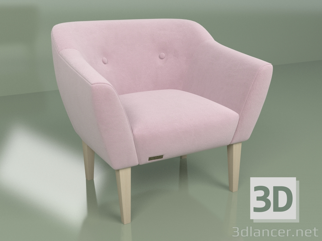 3D Modell Sessel New York - Vorschau
