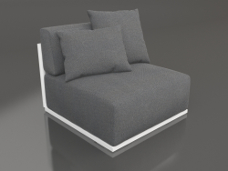 Sofa module section 3 (White)