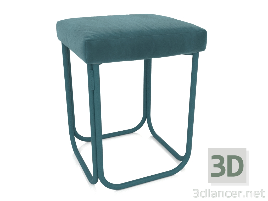 modello 3D Pouf Hubba (RAL 5020) - anteprima