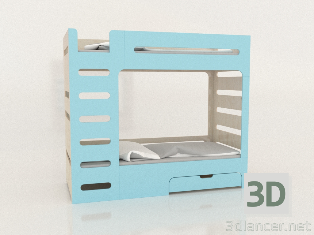 modèle 3D Lit superposé MOVE EL (UBMEL2) - preview