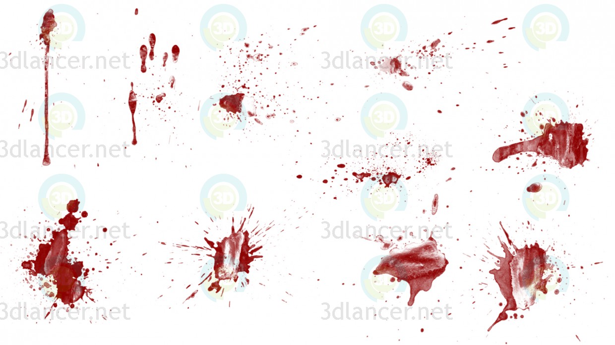 Texture download gratuito di Tracce di sangue - immagine