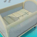 3d модель Дитяче ліжечко – превью