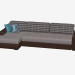 3d model Corner sofa Emmy - preview