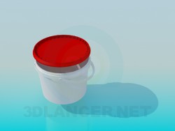 Plastic  food grade bucket
