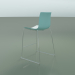 3d model Bar chair 0474 (on a sled, two-color polypropylene) - preview