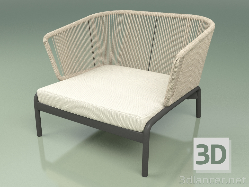 3d model Sofa 001 (Cord 7mm Sand) - preview