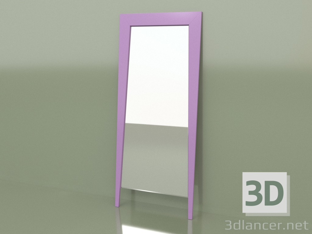 Modelo 3d Espelho EGO (roxo) - preview