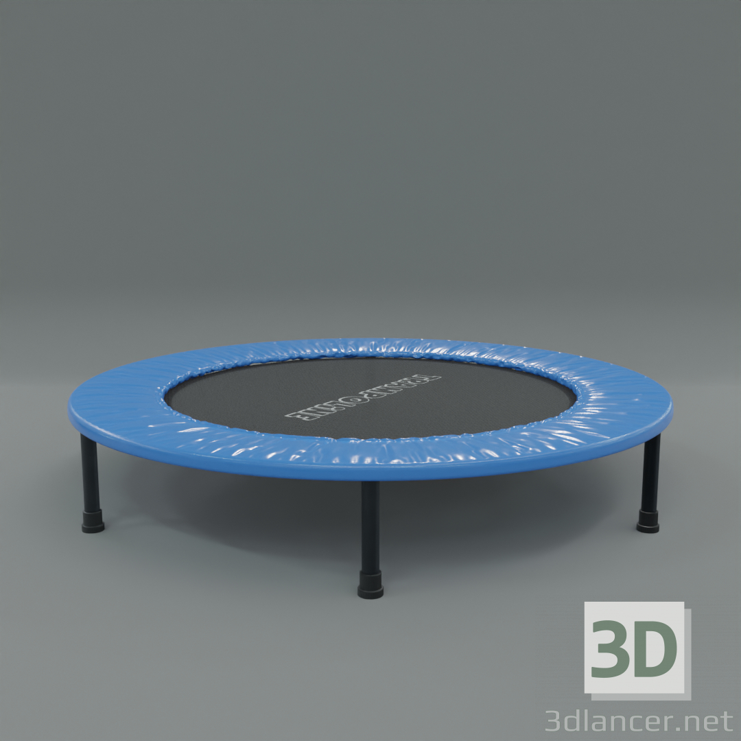 3d Trampoline model buy - render