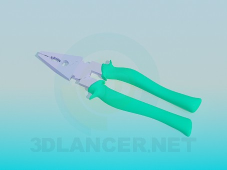 3d model Pliers - preview