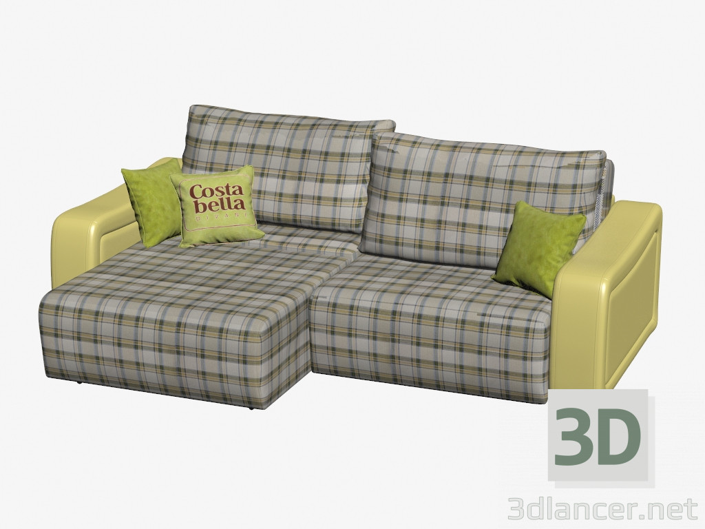 3d model Corner sofa Marseille - preview