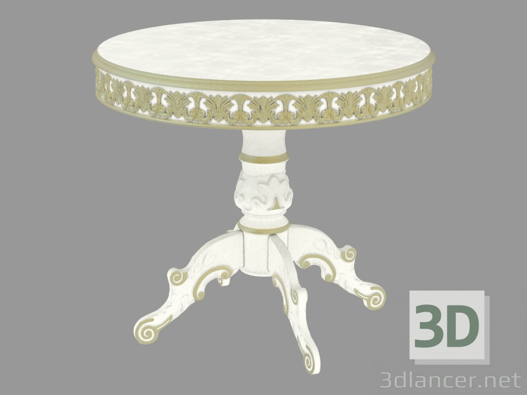 3D Modell Runder Tisch (12612) - Vorschau