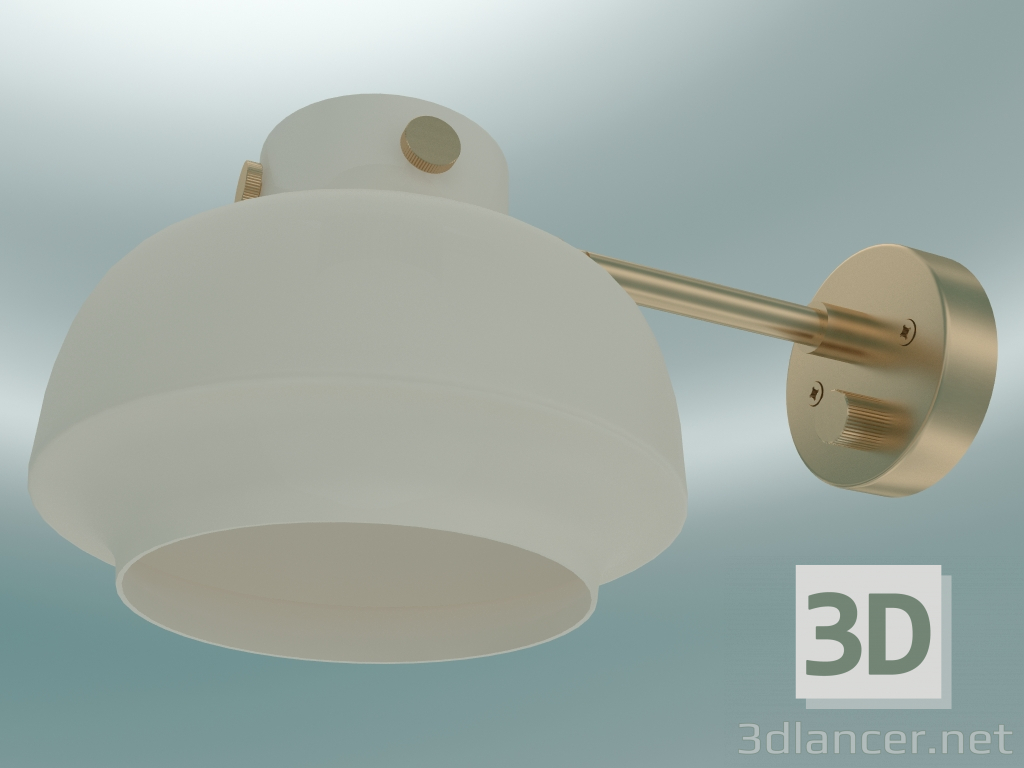 3D modeli Aplik Kopenhag (SC16, Ø16cm, Baza Ø9cm, Y 13cm, L 27cm) - önizleme