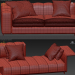3d Freeman Sofa By Minotti model buy - render