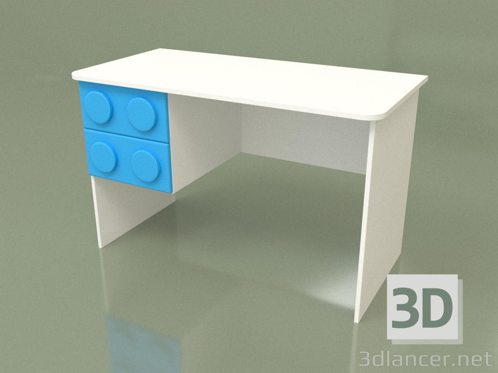 3D modeli Sol yazı masası (Topaz) - önizleme